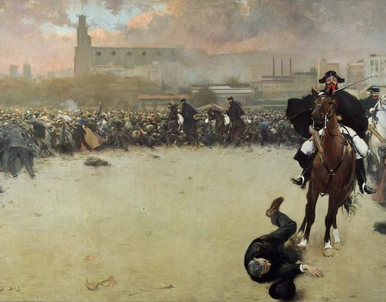 La càrrega, de Ramon Casas - Wikimedia Commons