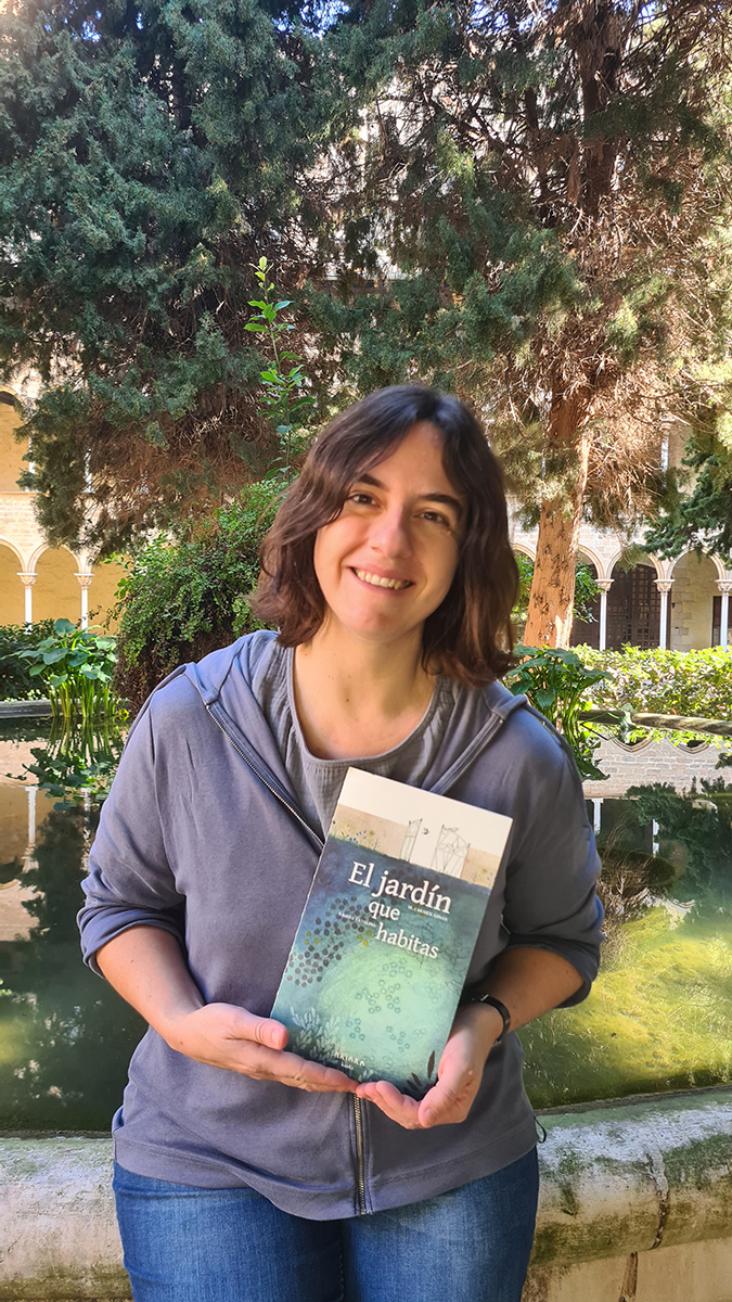 Inês Castel-Branco en una imatge promocional d'«El jardí que habites»