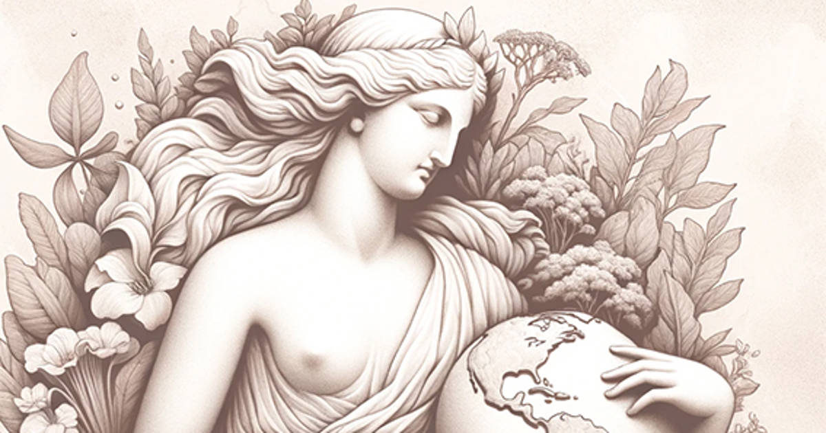 Gaia, deessa i mare de la terra a la mitologia grega