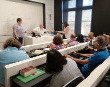 Imatge d'un dels Cursos Bíblics d'Estiu de l'ABCat