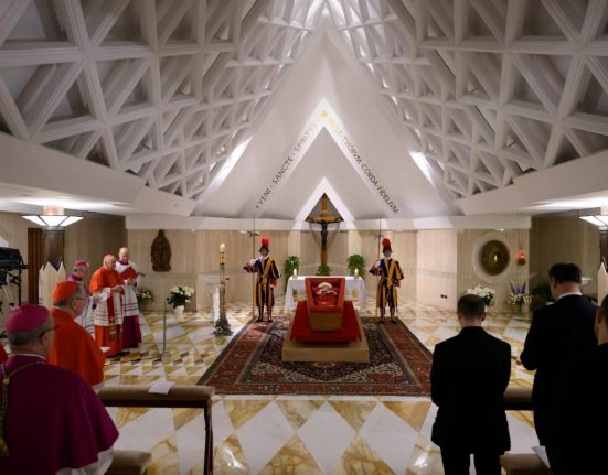 Ritu de constatació de la mort del papa Francesc