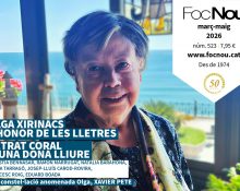 El ‘Foc Nou 523’ homenatja Olga Xirinacs en el seu 90è aniversari