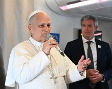 Lleó XIV, durant el seu viatge a l'Àfrica el passat mes d'abril